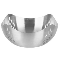 Bol pentru fructe din inox MagicHome, 24 cm, model decorativ