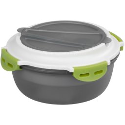 Caserola pentru pranz MagicHome rotunda, cu tacam, 1200 ml