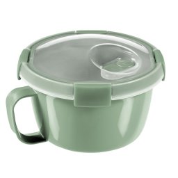 Cana etansa pentru supa Curver Smart To Go Eco 900 ml, verde