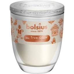Lumanare parfumata Bolsius Starlight Craciun, nugat, în pahar, 48 h