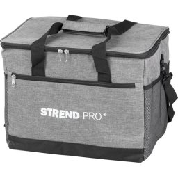 Geanta frigorifica pliabila Strend Pro 30L, gri, pentru camping si picnic