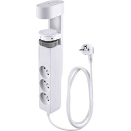 Prelungitor Strend Pro 6in1, 1,4 m, 3 prize, USB-A, USB-C, prindere birou