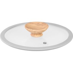 Capac din sticla MagicHome Harmony 20 cm, cu margine din silicon