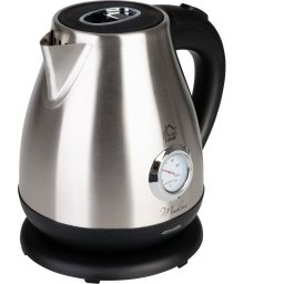 Fierbator electric MagicHome Madira 1,7 L cu termometru, 2200 W