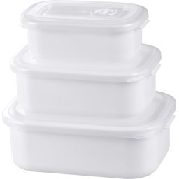 Set 3 caserole alimente MagicHome Lunchbox MB41, 700/1300/2100 ml