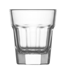 Set 6 pahare pentru lichior si distilate LAV Aras, sticla, 45 ml