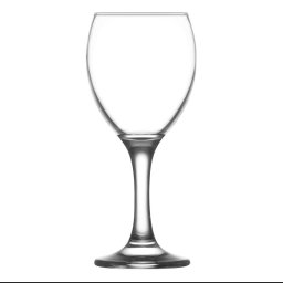 Pahar de vin LAV Empire din sticla, 245 ml, 63x169 mm, set 6 buc