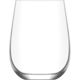 Set 6 pahare LAV Gaia din sticla pentru apa si bauturi, 475 ml