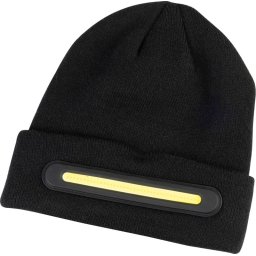 Caciula de iarna Strend Pro cu 40 LED COB, USB-C, neagra