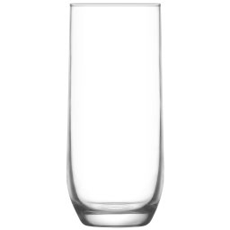 Pahar pentru apa LAV Sude din sticla, 315 ml, set 6 bucati