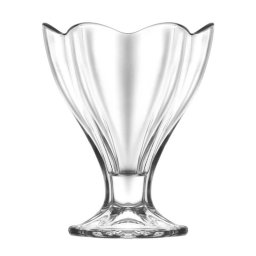 Pahar pentru inghetata si desert LAV Lily, sticla, 250 ml, set 6 buc