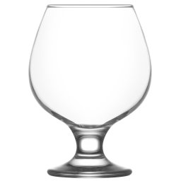 Pahar pentru brandy LAV Misket din sticla, 390 ml, set 6 bucati