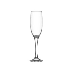 Pahare pentru sampanie LAV Fame din sticla 215 ml, set 6 buc