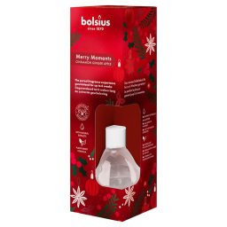 Difuzor parfum camera Bolsius True Glow 60 ml, mere si scortisoara