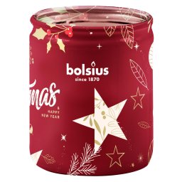 Lumanare parfumata Bolsius Starlight cu merisoare, 82x68 mm, în pahar