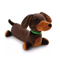 Nici: Jucărie din pluș teckel, culcată - 35 cm