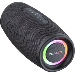 Boxă Portabilă ZEALOT S56 Black, 40W