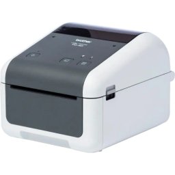 Imprimantă termică pentru etichete BROTHER TD-4410D, Monocrom, USB , SERIAL, Alb