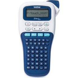 Imprimantă termică pentru etichete BROTHER P-Touch H107B, Monocrom, Banda 12 mm, Alb/Albastru