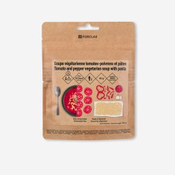 Supă liofilizată vegetariană cu roșii, ardei și paste 65 g