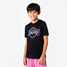 Tricou de baschet NBA LAKERS TS900 Negru Copii
