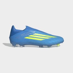 Ghete adidas F50 League fără șireturi FG/MG Albastru Adulți