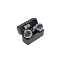 Dji mic mini 2 (2 tx + 1 mobile rx + carcas? nc?rcare) - kit dual microfon wireless