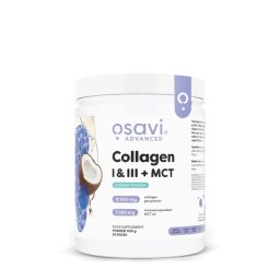 Colagen Tip I si III cu MCT din Cocos pentru Piele, Articulatii si Energie - Osavi - 400 grame