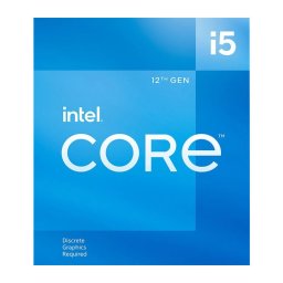 CPU INTEL i5-12400, skt LGA 1700, Core i5, frecventa 2.5 GHz, turbo 4.4 GHz, 6 nuclee, putere 65 W, BX8071512400