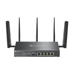 Router 4G+, Wi-Fi 6, AX3000, Nano SIM, 1 x SFP Gigabit, 5 x RJ45 Gigabit - TP-Link Omada ER706W-4G