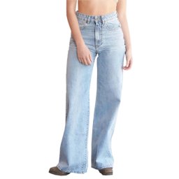 MADAME SHOU SHOU Jeans Paulonie light blue