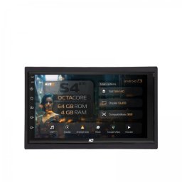 Navigatie 2DIN Universal 4GB RAM Android Octacore Slot Sim 4G DSP GPS Wi-FI Carplay Android Auto USB Bluetooth Waze Touchscreen 7 inch