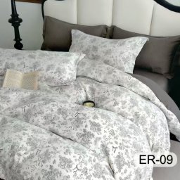 Lenjerie în Cutie Cadou din Finet Premium 6 Piese cu Elastic-ER 09