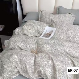Lenjerie în Cutie Cadou din Finet Premium 6 Piese cu Elastic-ER 07