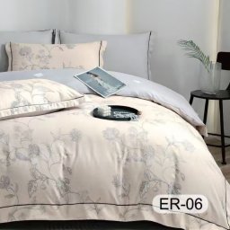 Lenjerie în Cutie Cadou din Finet Premium 6 Piese cu Elastic-ER 06