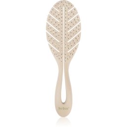 So Eco Biodegradable Detangling Leaf Brush perie compostabilă pe părul umed 1 buc