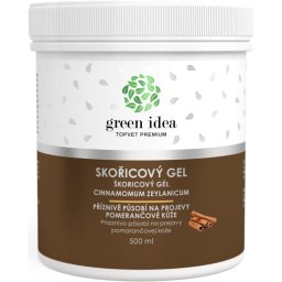 Green Idea Skořicový gel gel pentru masaj 500 ml