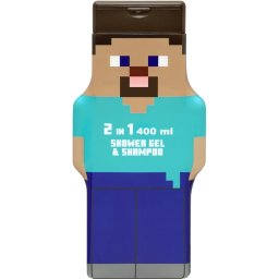 Minecraft Shower Gel & Shampoo gel de duș și șampon delicat pentru copii 400 ml