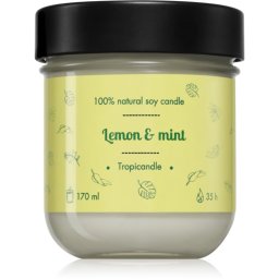 Tropicandle Lemon & Mint lumânare parfumată 170 ml