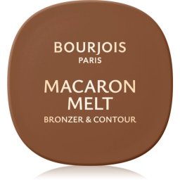 Bourjois Macaron Melt Bronzer & Contour bronzer și pudră pentru contur 2 in 1 culoare 03 Caramel Macchiato 5 g