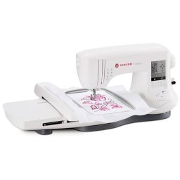 Masina de Cusut si Brodat Singer Legacy SE300 250 Cusaturi 200 Modele de Broderie Alb
