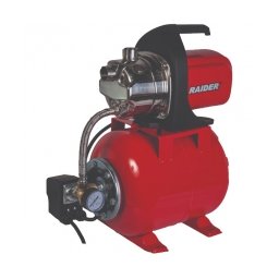 Raider - RD-WP1200J - Hidrofor, 1200 W, 7 m, 24 l, 64 l/min, carcasa fonta, monofazat