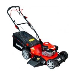 Raider - RD-GLM12 - Masina de tuns iarba pe benzina, Raider, -, 5 CP, 56 cm, 3000 m2, autopropulsie, sistem maruntire iarba, evacuare laterala