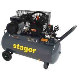 Compresor aer HM-V-0.25/100L, 100L, 8bar,
