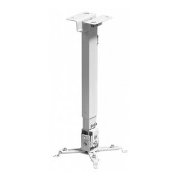 Reflecta TAPA silver ceiling mount length 700-1200mm