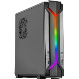 Carcasa RVZ03-ARGB, SST-RVZ03B-ARGB, Mini ITX, Negru