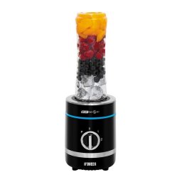 Blender Sport Mix & Fit, Noveen 300W, SB1000 X-LINE Negru 600 ml