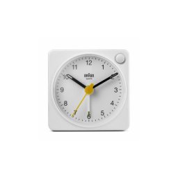 Ceasuri decorative Braun BC 02 XW quartz alarm white with light switch
