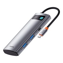 Adapter 7in1 USB-C to 2x USB 3.0 + HDMI + USB-C PD