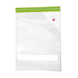 Pungi de vidat MSZV0FB3 fara BPA, 10 pungi cu etans 3.8 L, Compatibil cu blenderul de mana cu functie de vidare Bosch si cu blenderul VitaMaxx